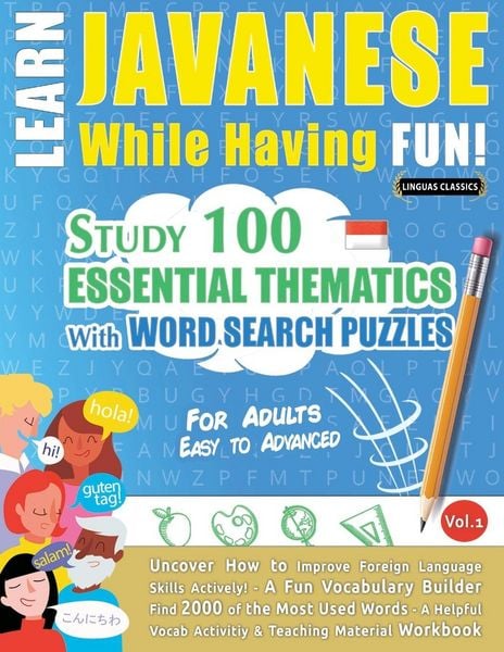 Produktbild: LEARN JAVANESE WHILE HAVING FUN! - FOR ADULTS