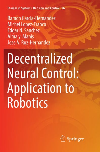 Produktbild: Decentralized Neural Control: Application to Robotics