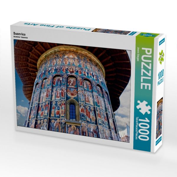 Produktbild: CALVENDO Puzzle Sucevica | 1000 Teile Lege-Gr&ouml;&szlig;e 64x48cm Foto-Puzzle f&uuml;r gl&uuml;ckliche Stunden