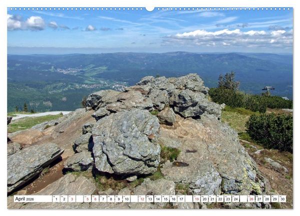 Produktbild: Grosser Arberblick auf Bayerisch Eisenstein (Wandkalender 2026 DIN A2 quer), CALVENDO Monatskalender