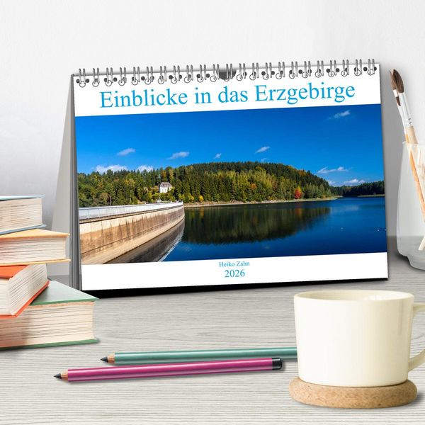Produktbild: Einblicke in das Erzgebirge (Tischkalender 2026 DIN A5 quer), CALVENDO Monatskalender