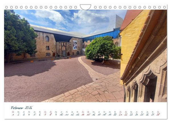 Produktbild: Halle an der Saale. Wir schlendern durch die Heimat von Georg Friedrich H&auml;ndel (Wandkalender 2026 DIN A4 quer), CALVENDO Monatskalender