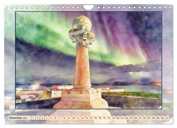 Produktbild: Impressionen aus Norwegen (Wandkalender 2027 DIN A4 quer), CALVENDO Monatskalender