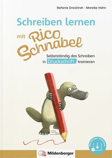 Produktbild: Schreiben lernen mit Rico Schnabel, Druckschrift