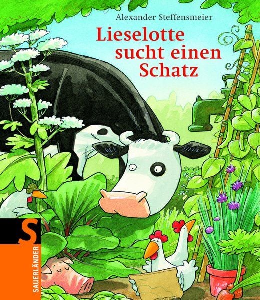Lieselotte sucht einen Schatz, Gebundene Ausgabe von Alexander Steffensmeier, Fischer Sauerländer, 9783794152858