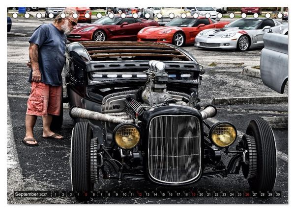 Produktbild: American Hot Rod (Tischkalender 2027 DIN A5 quer), CALVENDO Monatskalender