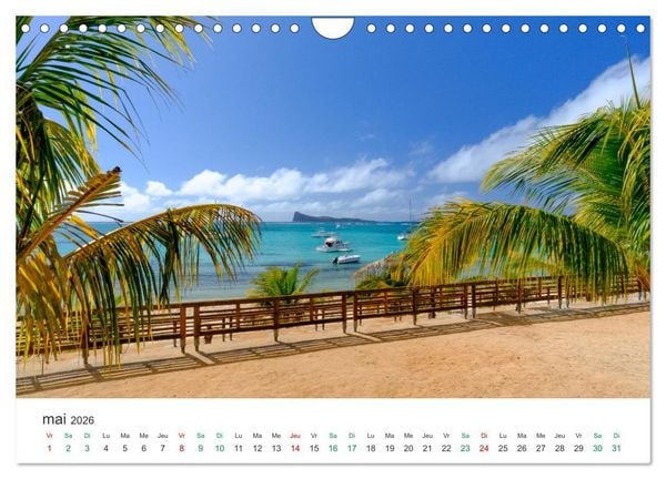 Produktbild: Magnifique &icirc;le Maurice (Calendrier mural 2026 DIN A4 vertical), CALVENDO calendrier mensuel