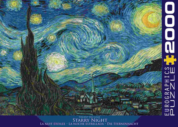  EuroGraphics Starry Night by Vincent Van Gogh Puzzle