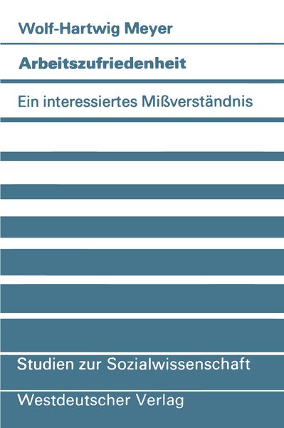Produktbild: Arbeitszufriedenheit