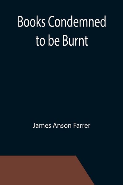 Produktbild: Books Condemned to be Burnt