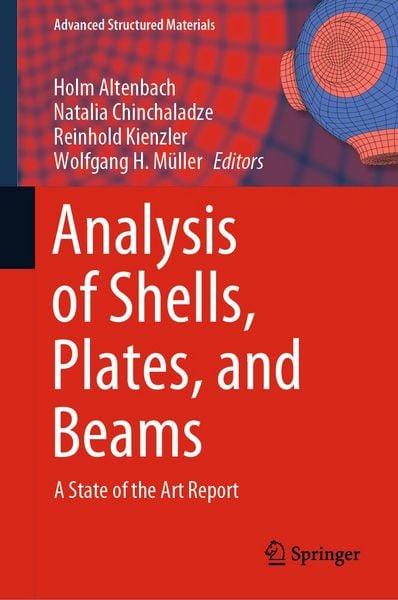 Produktbild: Analysis of Shells, Plates, and Beams
