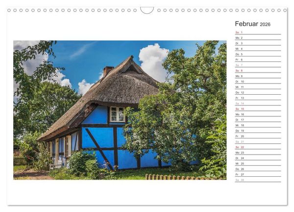 Produktbild: Zeit f&uuml;r Erholung - Insel Usedom / Geburtstagskalender (Wandkalender 2026 DIN A3 quer), CALVENDO Monatskalender