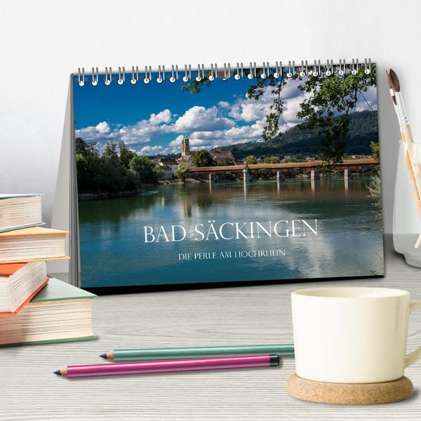 Produktbild: Bad S&auml;ckingen - Die Perle am Hochrhein (Tischkalender 2026 DIN A5 quer), CALVENDO Monatskalender