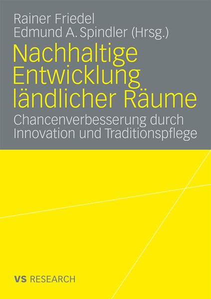 Produktbild: Nachhaltige Entwicklung l&auml;ndlicher R&auml;ume