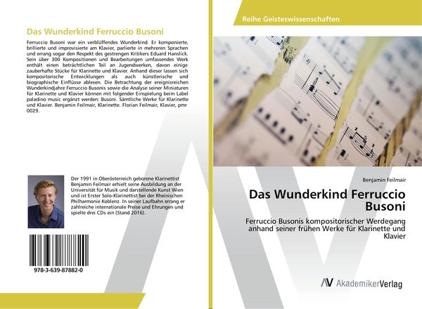 Produktbild: Das Wunderkind Ferruccio Busoni