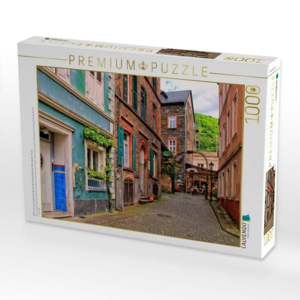 Produktbild: CALVENDO Puzzle Blick auf einen typischen Baustil des Moselst&auml;dtchen Bernkastel- Kues | 1000 Teile Lege-Gr&ouml;&szlig;e 64x48cm Foto-Puzzle f&uuml;r gl&uuml;ckliche Stunden