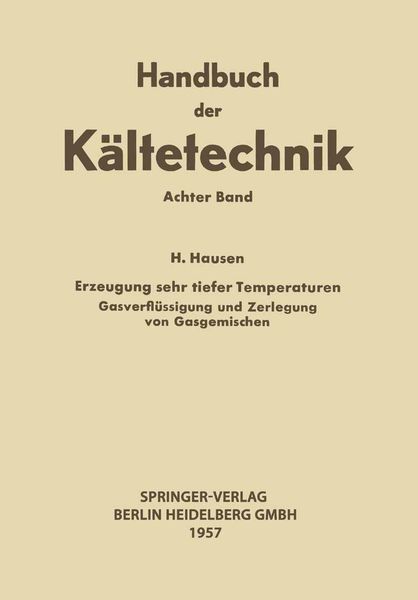 Produktbild: Erzeugung Sehr Tiefer Temperaturen