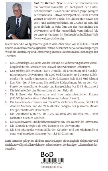 Produktbild: Weltgeschichte - Vom Urknall bis zur heutigen Welt im Umbruch - Band I