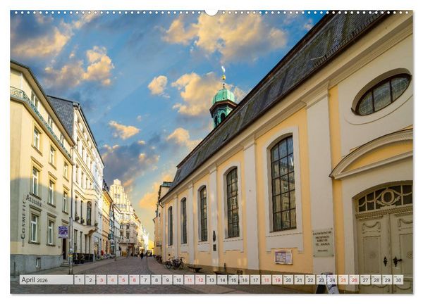 Produktbild: Wundersch&ouml;nes Schwerin (hochwertiger Premium Wandkalender 2026 DIN A2 quer), Kunstdruck in Hochglanz