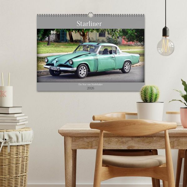Produktbild: Starliner - Ein Star von Studebaker (Wandkalender 2026 DIN A3 quer), CALVENDO Monatskalender
