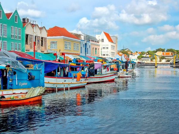 Produktbild: CALVENDO Puzzle Cura&ccedil;ao - bunte Insel in der Karibik | 1000 Teile Lege-Gr&ouml;&szlig;e 64x48cm Foto-Puzzle f&uuml;r gl&uuml;ckliche Stunden