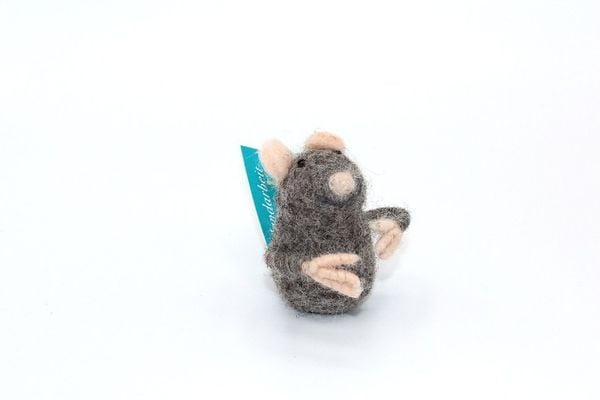 Produktbild: Geldm&auml;use, 5-7 cm, grau