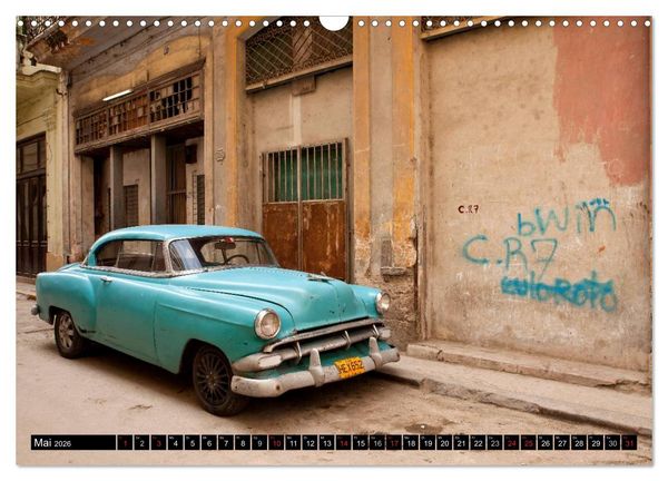 Produktbild: Classic Cars of Cuba (Wandkalender 2026 DIN A3 quer), CALVENDO Monatskalender