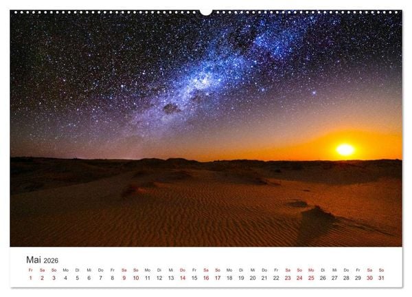Produktbild: Sahara - Die gr&ouml;&szlig;te Trockenw&uuml;ste der Welt. (hochwertiger Premium Wandkalender 2026 DIN A2 quer), Kunstdruck in Hochglanz