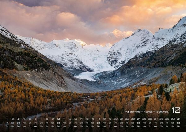 Produktbild: Die Alpen - dem Himmel so nah - 2027 - Kalender DIN A2