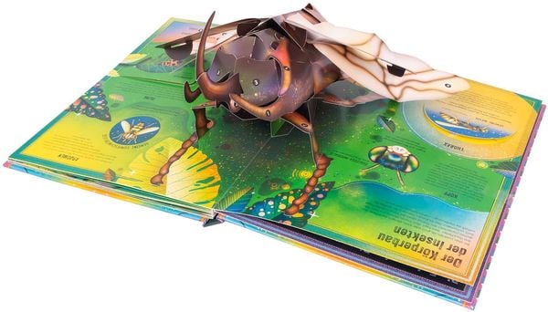 Das unglaubliche Pop-up-Buch Insekten
