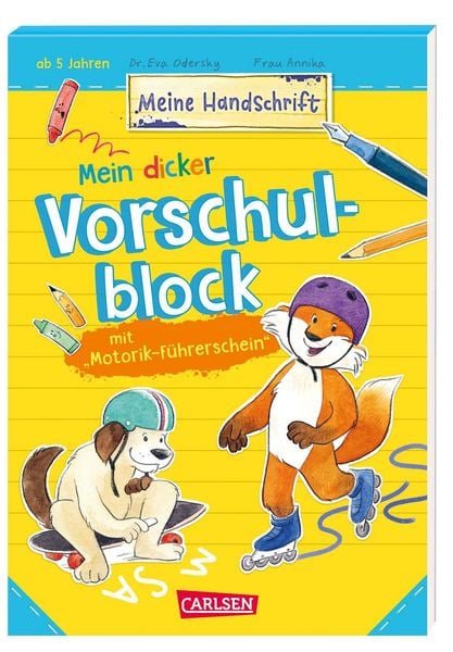 Produktbild: Mein dicker Vorschulblock mit Motorik-F&uuml;hrerschein