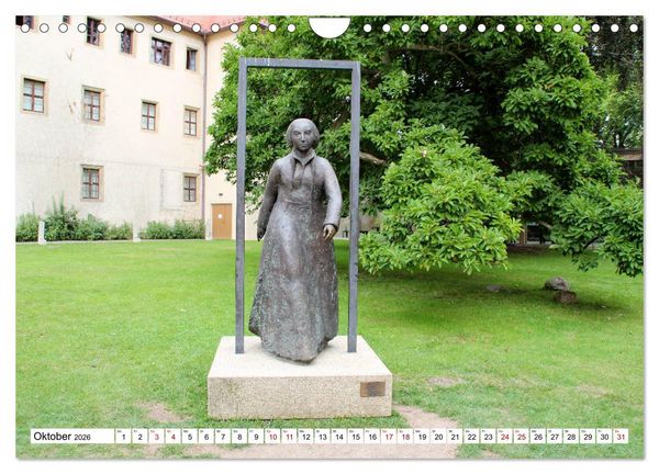 Produktbild: Die Lutherstadt Wittenberg (Wandkalender 2026 DIN A4 quer), CALVENDO Monatskalender