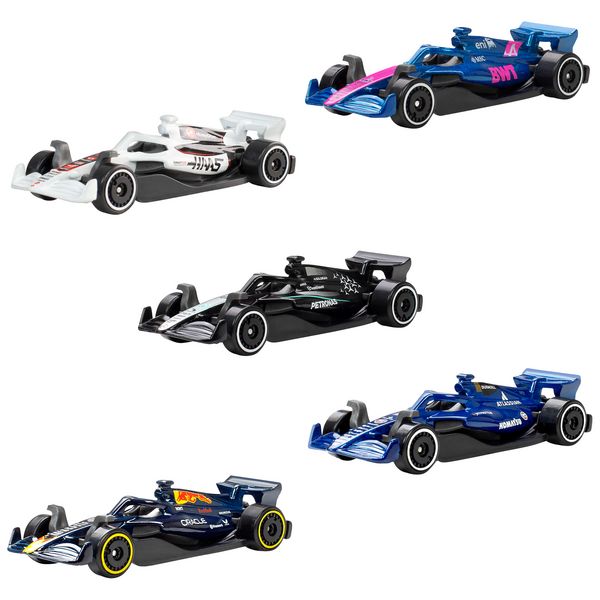 Produktbild: Hot Wheels Formel 1 5er-Pack