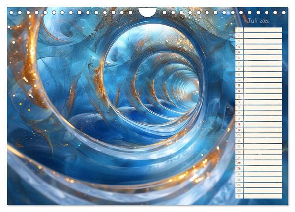 Produktbild: Elegante Wunderwelten (Wandkalender 2026 DIN A4 quer), CALVENDO Monatskalender