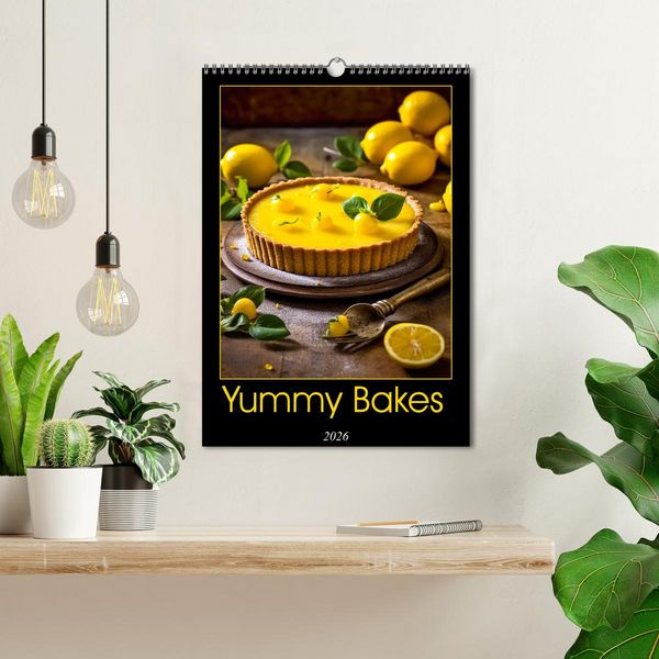Produktbild: Yummy Bakes (Wall Calendar 2026 DIN A3 portrait), CALVENDO 12 Month Wall Calendar