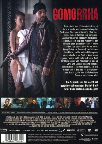 Produktbild: Gomorrha - Staffel 3 [4 DVDs]