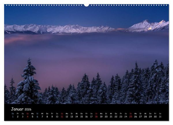 Produktbild: Tiroler Stimmungen (Wandkalender 2026 DIN A2 quer), CALVENDO Monatskalender