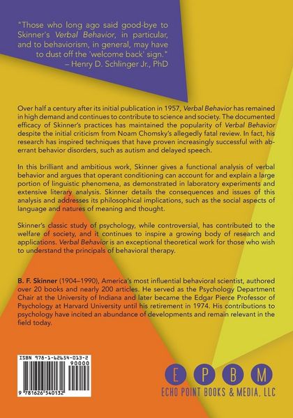 Produktbild: Verbal Behavior