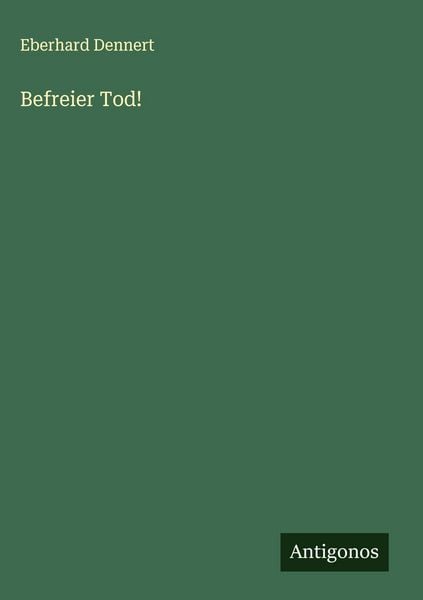 Produktbild: Befreier Tod!