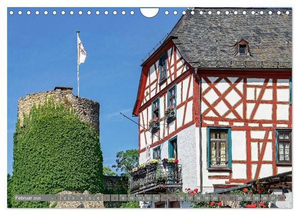 Produktbild: Eltville am Rhein - Wein, Sekt, Rosen (Wandkalender 2026 DIN A4 quer), CALVENDO Monatskalender