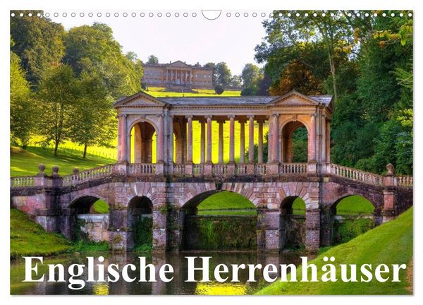 Produktbild: Englische Herrenh&auml;user (Wandkalender 2026 DIN A3 quer), CALVENDO Monatskalender