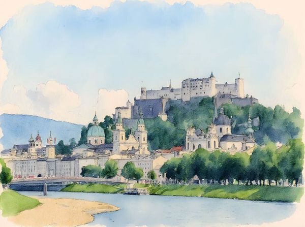 Produktbild: CALVENDO Puzzle Blick auf Burg Hohensalzburg und Salzburg | 2000 Teile Lege-Gr&ouml;&szlig;e 90x67cm Foto-Puzzle f&uuml;r gl&uuml;ckliche Stunden