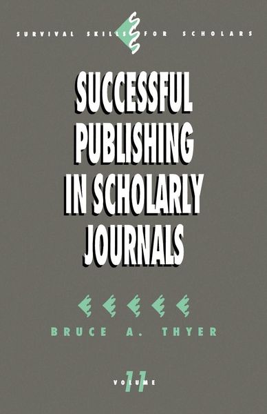 Produktbild: Successful Publishing in Scholarly Journals