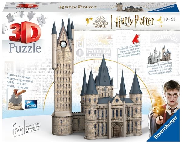 3D Puzzle Ravensburger Harry Potter Hogwarts Schloss - Astronomieturm 540 Teile