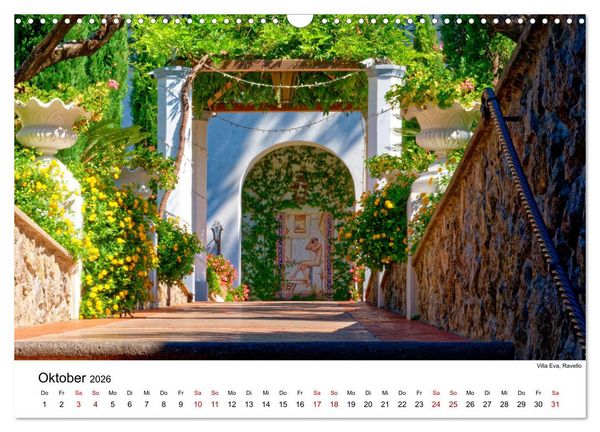 Produktbild: Highlights am Golf von Neapel (Wandkalender 2026 DIN A3 quer), CALVENDO Monatskalender