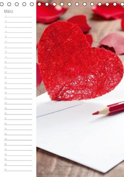 Produktbild: Herzlich-Mein Geburtstagskalender (Tischkalender immerw&auml;hrend DIN A5 hoch)