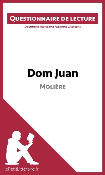 Produktbild: Dom Juan de Moli&egrave;re (Questionnaire de lecture)