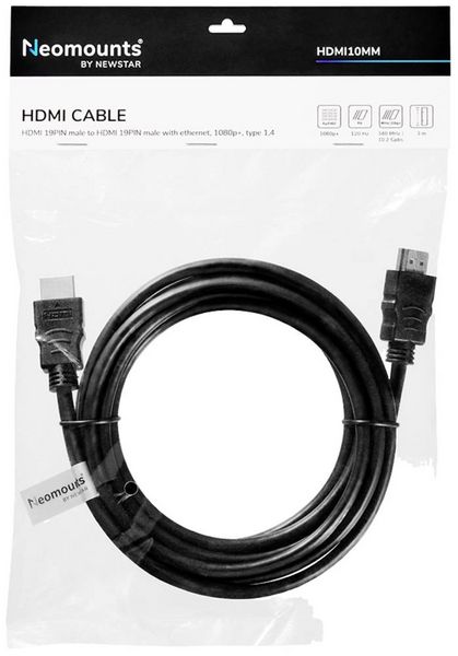 Produktbild: Neomounts HDMI Anschlusskabel HDMI-A Stecker 3.00 m HDMI10MM HDMI-Kabel