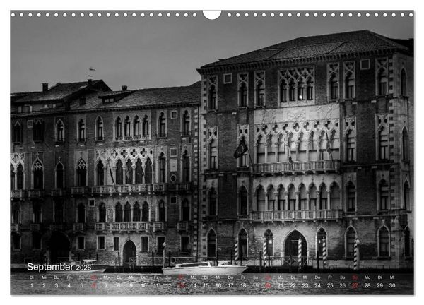 Produktbild: Venedig - Licht und Schatten (Wandkalender 2026 DIN A3 quer), CALVENDO Monatskalender