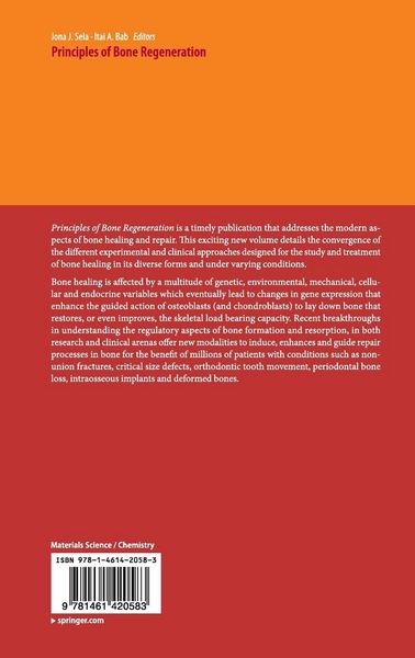 Produktbild: Principles of Bone Regeneration